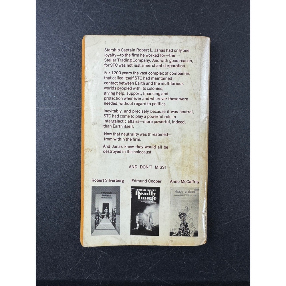 The Sky is Filled With Ships by Richard C Meredith 1969 First Printing Sci Fi - Picture 7 of 8